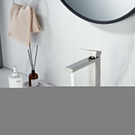 Смеситель для раковины Shevanik S7011L на столешницу сатин