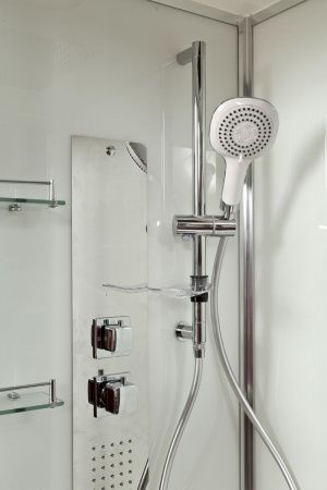 Душевая кабина AvaCan Z120 120х90 прямоугольная с крышей ориентация универсальная