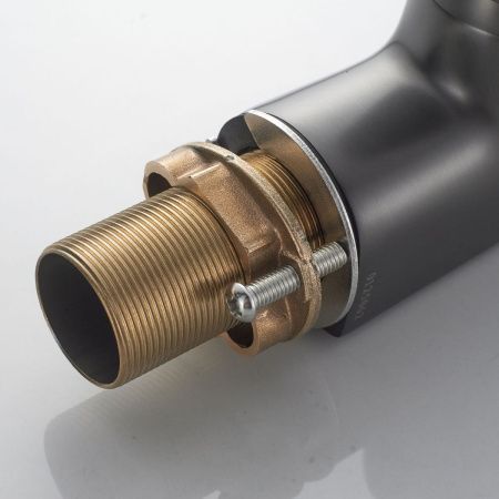 Смеситель для кухни Shevanik S5053T на мойку оружейная сталь