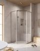 Душевой уголок Cezares RELAX 304 RELAX-304-P-1-100-C-CR 100х100 стекло прозрачное профиль хром без поддона