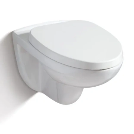 Чаша унитаза подвесная Arrow FB2649H цвет белый без сиденья безободковая каскадный смыв