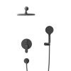 Душевая система Cezares STYLUS STYLUS-DSET-NOP встраиваемая в стену цвет черный
