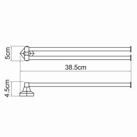 Полотенцедержатель WasserKRAFT 1131