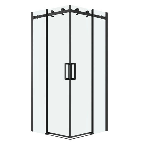 Душевой уголок Grossman Classic 300.K33.04.1010.21.00 100х100 стекло прозрачное профиль черный матовый
