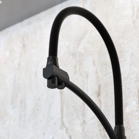 Смеситель для кухни Sancos Eri SC4001MB на мойку черный