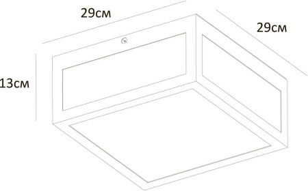 Уличный потолочный светильник Arte Lamp BELFAST (БЕЛФАСТ) A4569PF-2BK