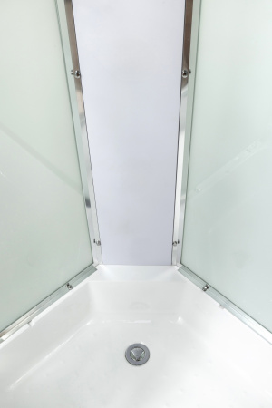 Душевая кабина AvaCan EM3011N 110х110 четверть круга без крыши ориентация универсальная