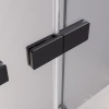 Душевая дверь Veconi Premium Alassio AL-150-11-BB-C4 150х200 стекло тонированное профиль черный