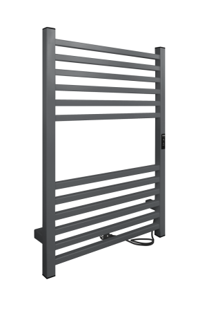 Полотенцесушитель электрический Indigo Attic LСLATCE80-50MGRt 55х80 серый