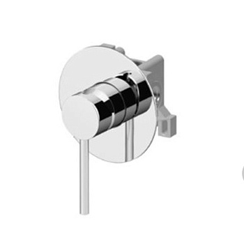 Смеситель Gattoni CIRCLE ONE 9031/90C0.CH встраиваемый в стену хром без термостата