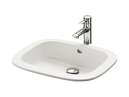 Раковина Toto 53 см LW763Y#XW полувстраиваемая цвет белый