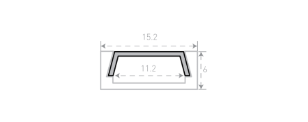 Алюминиевый профиль SWG Standard SF (СФ) 00-00020193