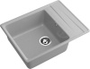 Кухонная мойка Granfest Level LV-660L серый 66х50 цвет серый поверхность матовая