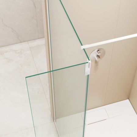 Душевая перегородка RGW Walk In 351005083-15 80х195 стекло прозрачное профиль белый