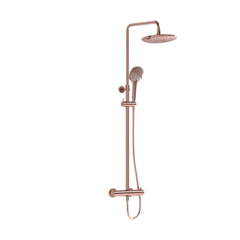 Душевая стойка Vitra Aquaheat A4720526EXP настенная цвет медь