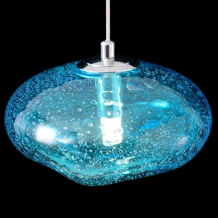 Светильник подвесной Crystal Lux Formless (Формлесс) FORMLESS SP1 BLUE
