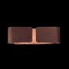 Светильник настенный Ideal lux CLIP (ЦЛИП) Clip AP2 Small Corten 187365