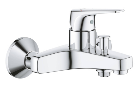 Смеситель Grohe BauFlow 23601000 настенный хром без термостата