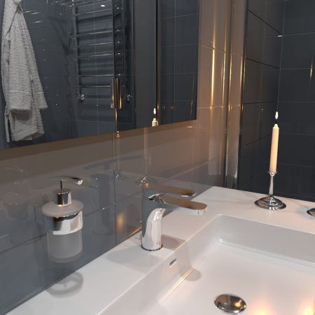 Дозатор для жидкого мыла Altasan Лотос ЛТ80Х