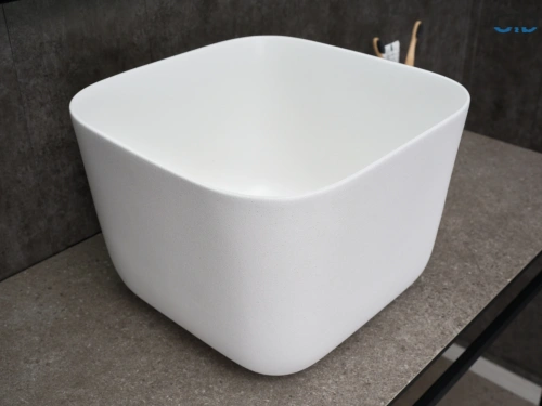 Раковина Gid Creativo 36 см N9301wg (51234) накладная цвет белый - фото 5
