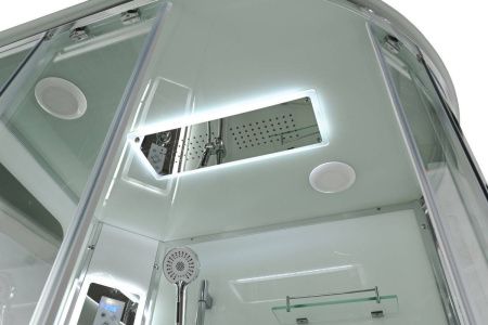 Душевая кабина AvaCan A A2912LLED 120х90 асимметричная с крышей ориентация левая