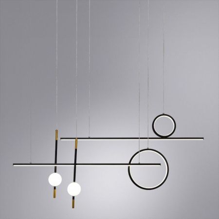 Люстра подвесная Arte Lamp Polaris (Поларис) A2610SP-85BK