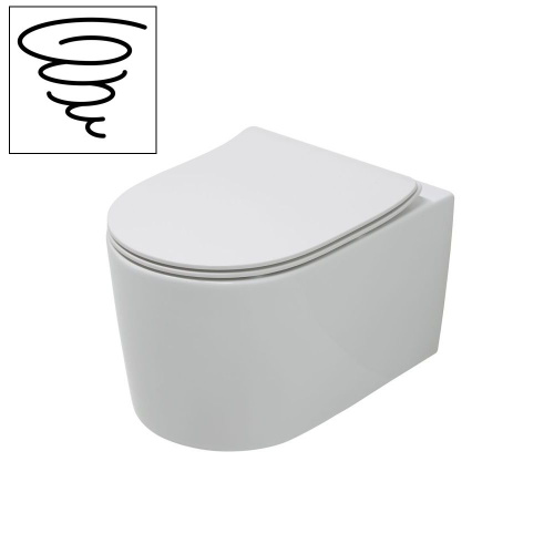 Унитаз White Ceramic Geo W10903SET01/Geo подвесной
