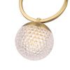 Светильник подвесной Crystal Lux Carolina (Царолина) CAROLINA SP1 V1 BRASS