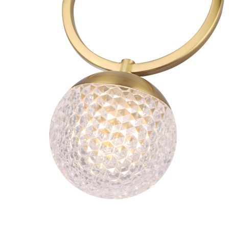 Светильник подвесной Crystal Lux Carolina (Царолина) CAROLINA SP1 V1 BRASS