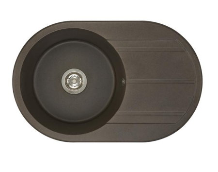 Кухонная мойка Aquaton Амира 1A712932AI280 78х50 цвет коричневый