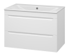 Тумба под раковину Misty Бриз П-Бри-09080-012Я 80х50 подвесная цвет белый