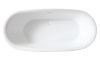 Ванна акриловая Abber AB9205 180х85 отдельностоящая овальная с каркасом