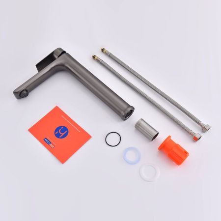 Смеситель для раковины ProHanss P35.15.09 на столешницу графит