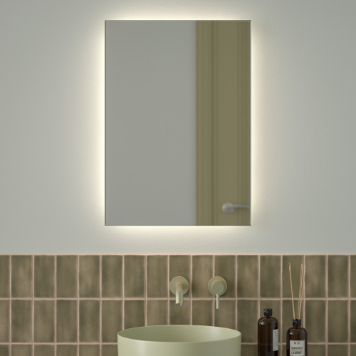 Зеркало с подсветкой Defesto GLOW DF 2504 50x70 - фото 3
