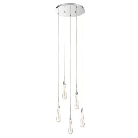 Светильник подвесной Delight Collection Pour (Поур) DD20591-5 chrome
