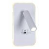 Спот Reluce 86204-9.2-001KT LED12W+USB WT