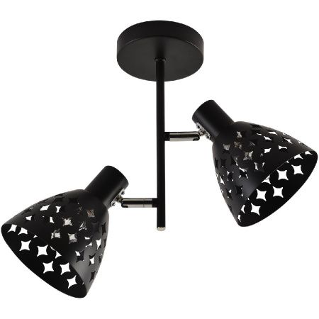Спот Reluce 01554-3.3-02B BK+CR