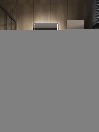 Тумба с раковиной Orange Line Li-60TuLMDF+B02-460W 60х50 подвесная цвет бежевый