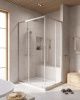 Душевой уголок Cezares RELAX 304 RELAX-304-AH-2-120/90-C-CR 120х90 стекло прозрачное профиль хром без поддона