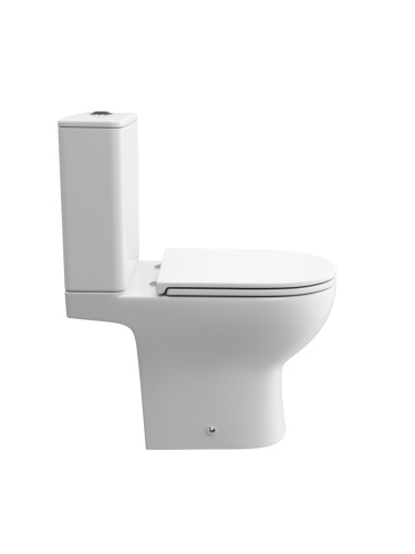 Унитаз напольный с бачком BelBagno LOUNGE BB2802CP/T-TOR/SC белый с сиденьем микролифт безободковый смыв торнадо - фото 4