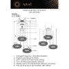Люстра подвесная Aployt Avrora (Аврора) APL.791.03.60