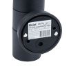 Уличный настенный светильник Uniel UUL-S22D-2x35W/GU10 IP65 BLACK