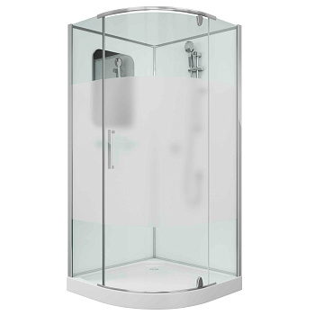 Душевая кабина Grossman Classic GR171 90х90 четверть круга без крыши ориентация универсальная Душевая кабина Grossman Classic GR171 90х90 четверть круга без крыши ориентация универсальная