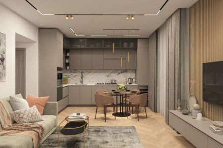 Трековый светильник Denkirs Smart Spot (Смарт Спот) DK8008-BG