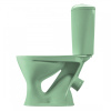 Унитаз-компакт напольный с бачком Santeri Версия 1P4015S0400BF салатовый с сиденьем каскадный смыв