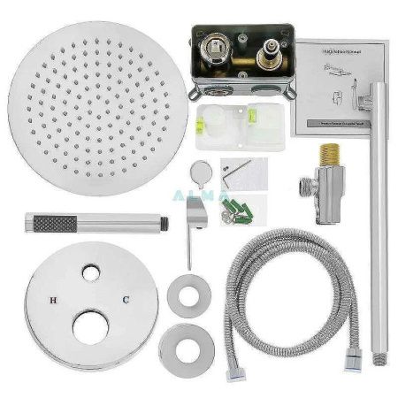 Душевая система ALMAes Sakari TVZ-0891 встраиваемая в стену цвет хром