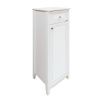 Шкаф-пенал Comforty Тбилиси 00003132633CF 40х120 напольный цвет белый