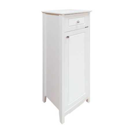 Шкаф-пенал Comforty Тбилиси 00003132633CF 40х120 напольный цвет белый