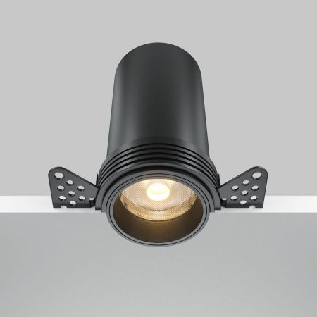 Светильник встраиваемый Maytoni Technical FOCUS LED DL125-L12-3K-TRS-B