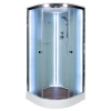 Душевая кабина AvaCan D09SLED 90х90 четверть круга с крышей ориентация универсальная